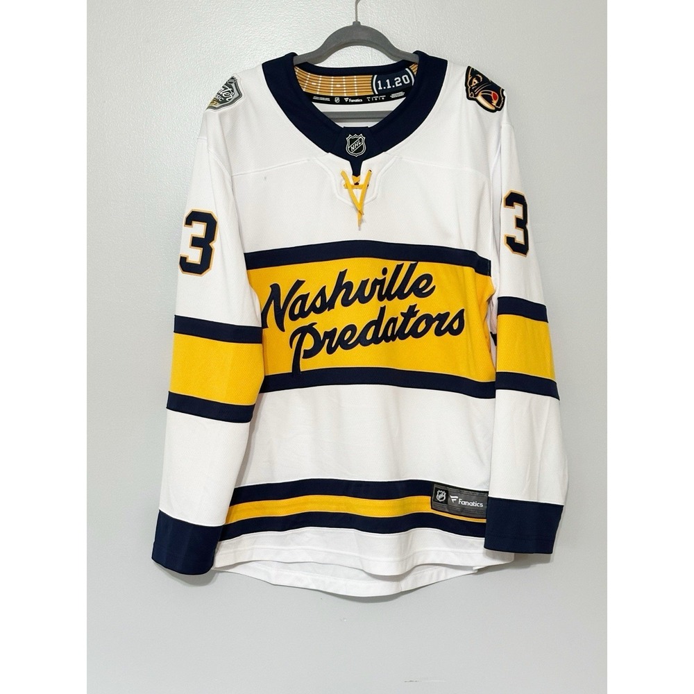 Adidas Viktor‎ Arvidsson Nashville Predators 2020 NHL Winter Classic Jersey 33